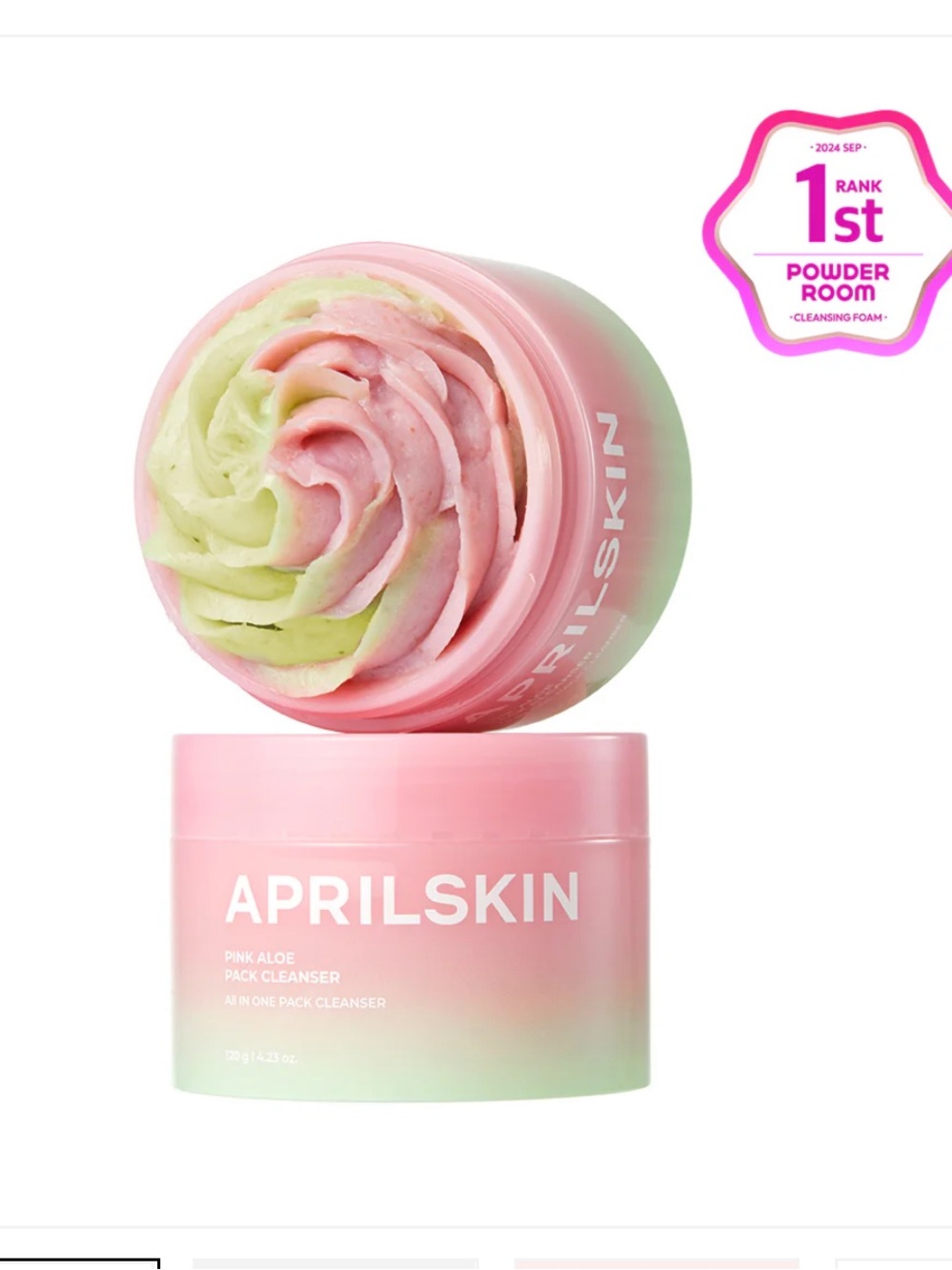 APRILSKIN Pink Aloe Pack Cleanser